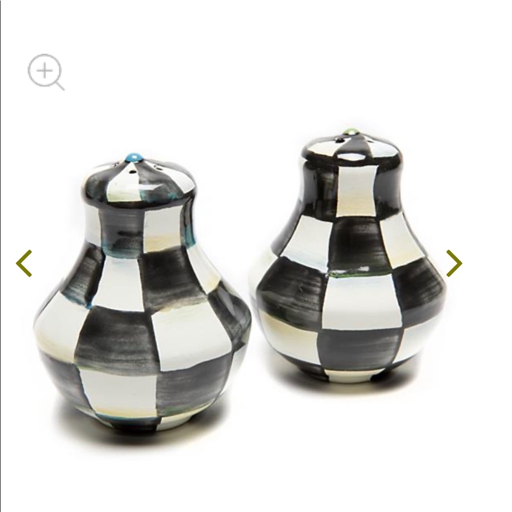 COPY - Mackenzie-Childs Enamelware Salt & Pepper Shakers